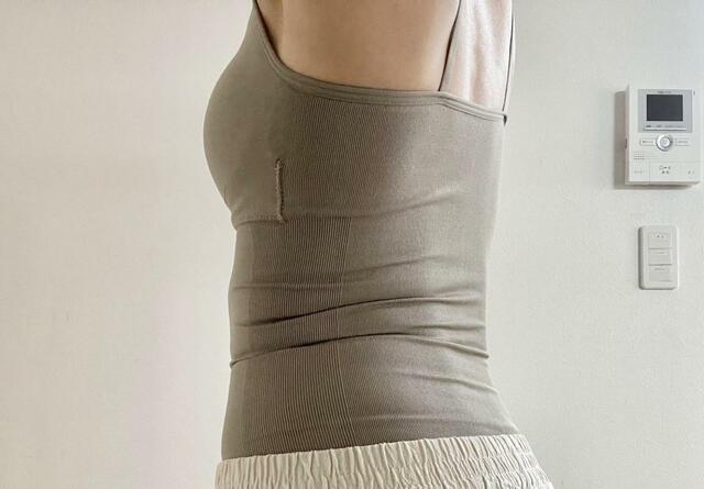 【ファッションセンターしまむら　パワーネットキャミソール】脇や背中に流れやすいバストのお肉対策にも