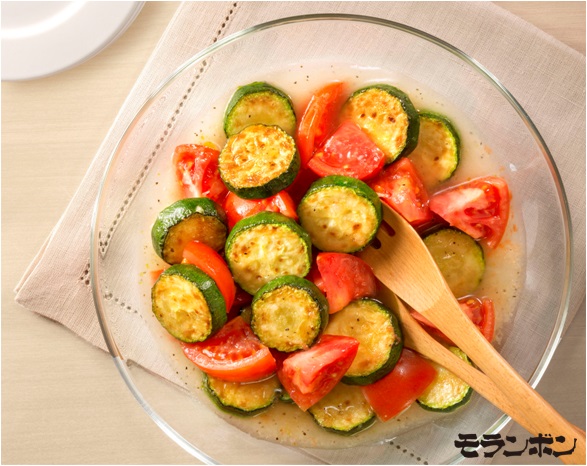 ズッキーニとトマトのマリネソース 