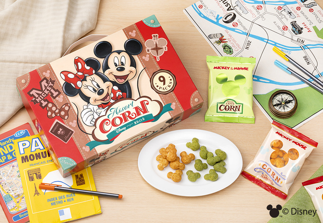 ミッキーマウス&ミニーマウス/コーン トランクボックス