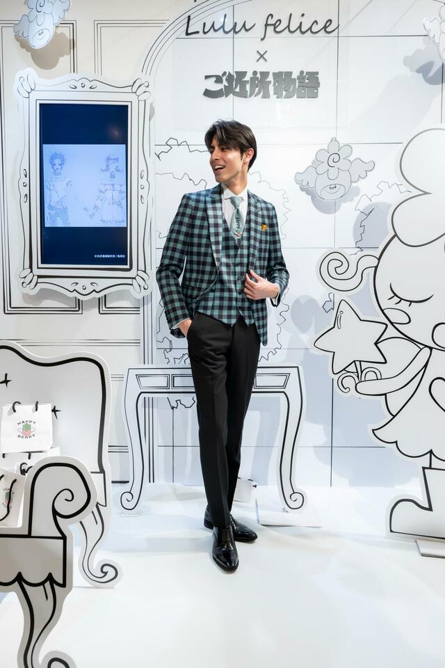 「Lulu felice×ご近所物語」新作ウェディングドレス　LU-2008_Green 