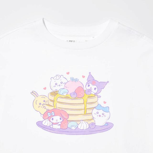 グラフィックTシャツ ¥990｜ちいかわ × サンリオキャラクターズ：スイーツコレクション｜ユニクロ UT