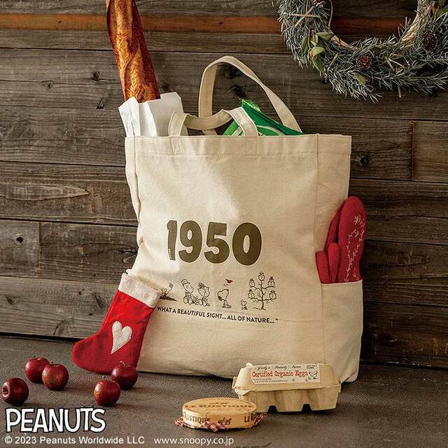 SNOOPY［スヌーピー］HOBBY TOTE BAG　2,860円