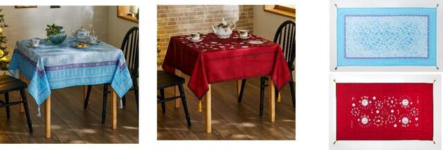 フリンジ付きテーブルクロス｜ベルメゾン ディズニーファンタジーショップ『アナと雪の女王』『美女と野獣』グッズ