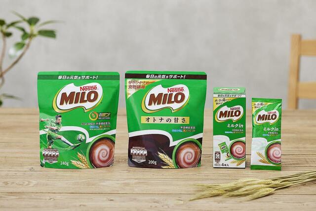 「ミロ商品イメージ」【「ネスレ ミロ」と「東京ばな奈シェイク」がコラボ商品を発売】