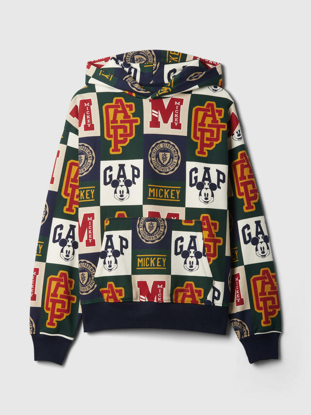 GAPロゴ フーディー ¥12,900｜Gap x Disney Collegiate