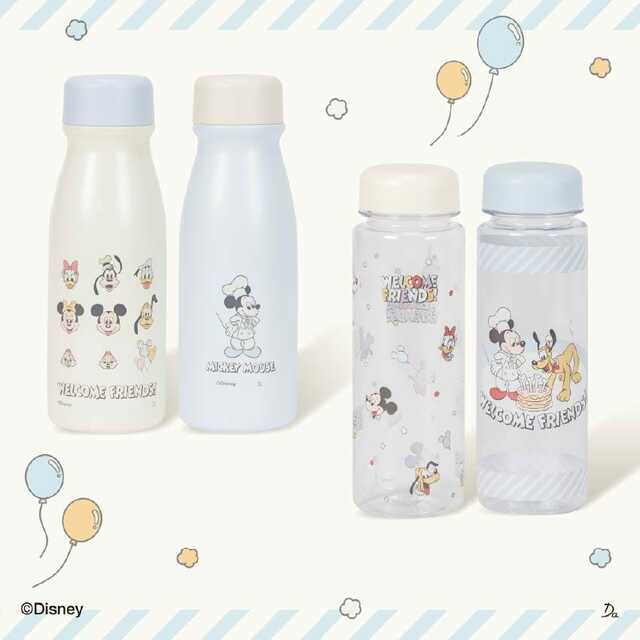 ステンレスボトル 1,100円、ドリンクボトル330円