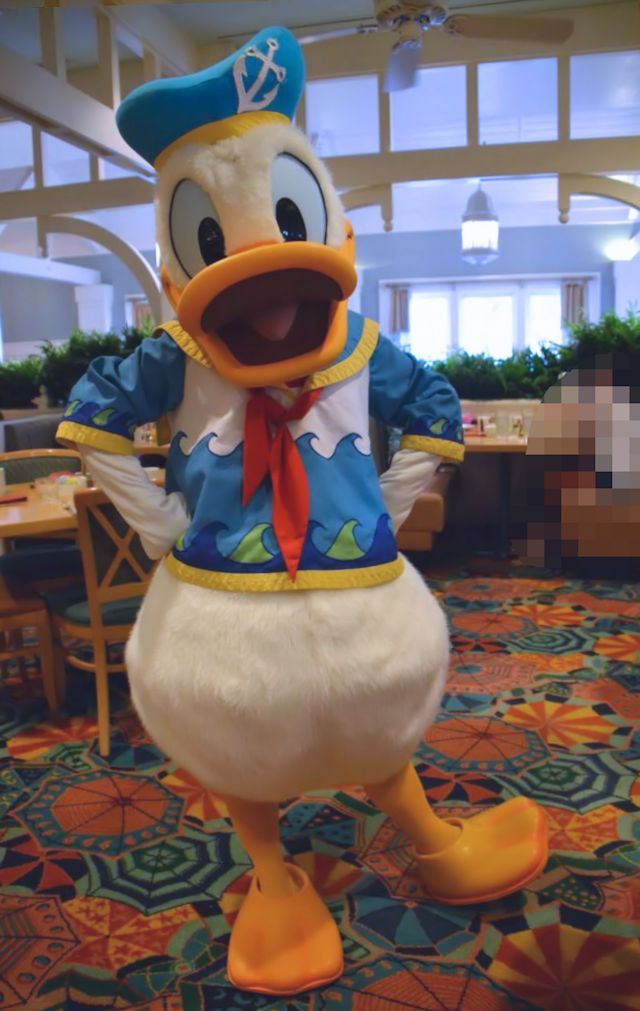 ケープ・メイ・カフェのドナルド