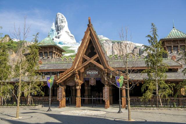 東京ディズニーシー「ファンタジースプリングス」内「アナとエルサのフローズンジャーニー」