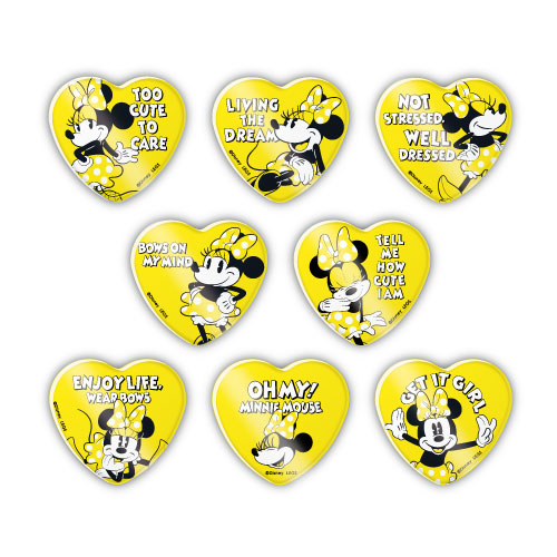 ハート缶バッジ（ランダム8種）｜500円