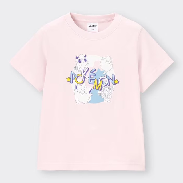 KIDS(男女兼用)グラフィックT(半袖) Pokemon ¥990