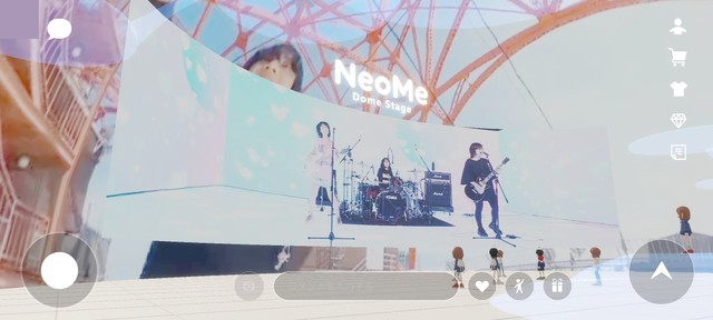 バーチャルライブ「NeoMe Live Vol.1」ヤバイTシャツ屋さん