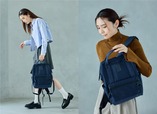 【アネロ「口金リュック/RS」¥8,690】大きすぎず小さすぎない普段使いにちょうどいいサイズ感