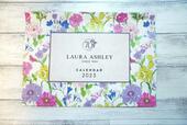 【InRed2023年1月号 2023年お花カレンダー】ロンドンのライフスタイルブランド「Laura Ashley（ローラ アシュレイ）」