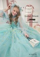 「Lulu felice×ご近所物語」新作ウェディングドレス　LU-1007_BlueGreen