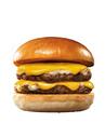 『ダブル絶品チーズバーガー　600 円（通常価格770 円）