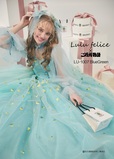 「Lulu felice×ご近所物語」新作ウェディングドレス LU-1007_BlueGreen
