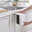 【ベルメゾン】Suicaのペンギン×tower　マグネット・フック対応　コンパクトなフタ付きゴミ箱＜1.8L＞