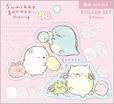 【すみっコぐらし「すみっコドローイング」】「ステッカーセット」418円