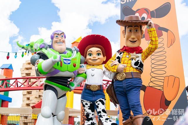 ディズニー・ハリウッド・スタジオ「トイ・ストーリー・ランド」竣工式