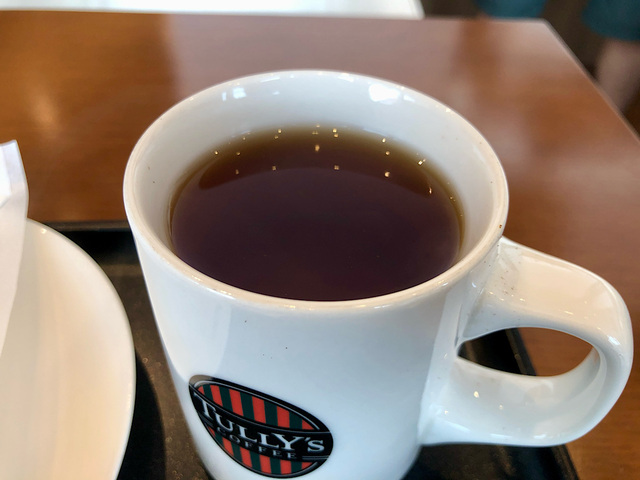 【タリーズコーヒー　イングリッシュマフィンハムエッグセット】一緒に頼んだオリジナルティー