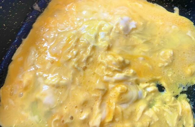 【きよら グルメ仕立て】半熟になったら火からおろしましょう