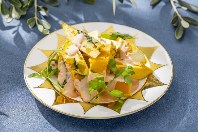 「ウィンターベジタブルフリッタータ」＜期間：2025年12月26日～2026年3月11日＞【【ヒルトン名古屋】年末年始はズワイガニ・マグロ・サーモン・エビ食べ放題！地中海グルメで彩る冬のビュッフェ開催！】