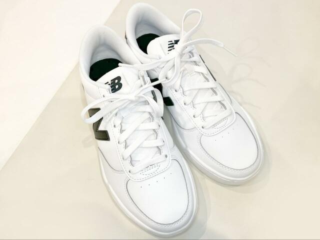 【ニューバランス CT30】アッパーがレザー製なので、汚れが付きにくい印象なのも嬉しいポイント！