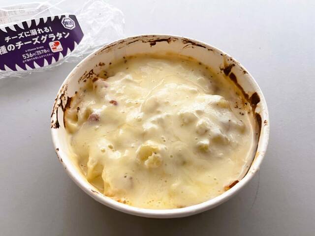 「チーズに溺れる!4種のチーズグラタン」578円