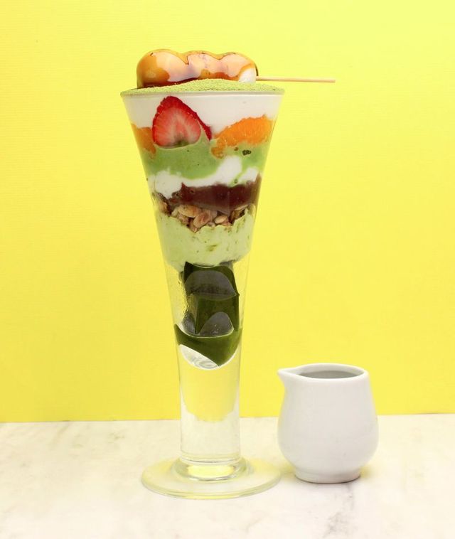 抹茶パフェ　￥1,280