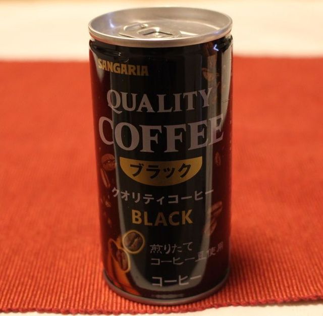 本格派の『ブラック』。『サンガリア クオリティコーヒー』