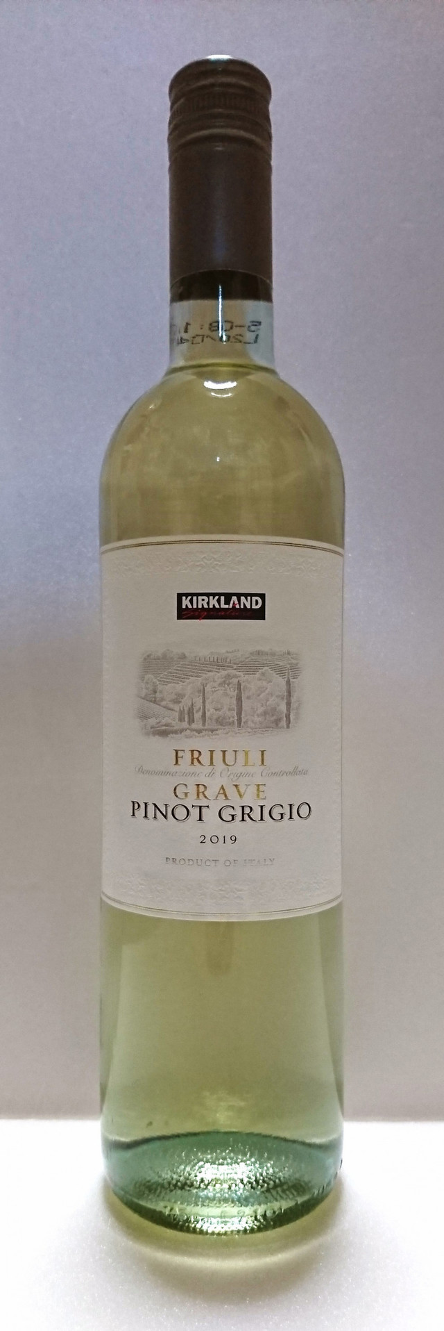 カークランドシグネチャー 白ワイン フリウリ ピノ・グリージョ　750ml