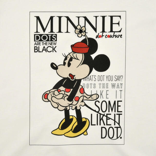 ミニー 半袖Tシャツ ホワイト MINNIE DAY 4,400円