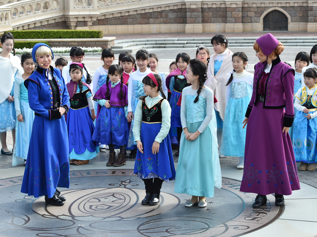 アナとエルサのウィンターグリーティング