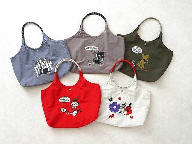 【ムーミン】リッチな刺繍のトートバッグも発売中