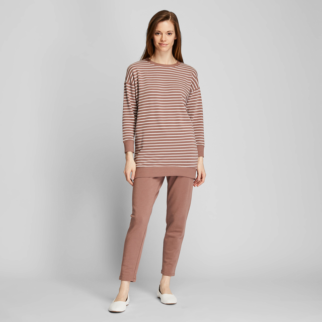 ウルトラストレッチチュニックセット（8 分袖）：