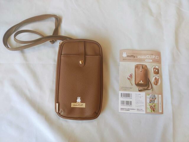 【ミッフィー×スタディオクリップ】落ち着いたブラウンカラーがおしゃれ