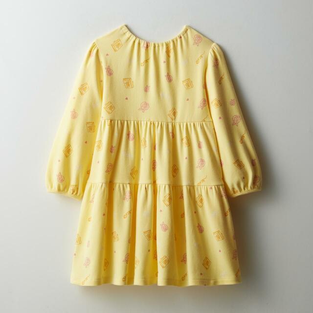 総柄襟付き切り替えワンピ―ス｜2,990円（税込）