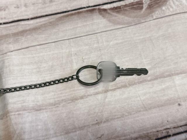 キーリングには鍵をつけてみました