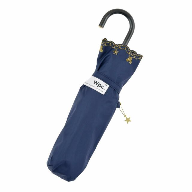 【Wpc.】ミッキー 日傘 折りたたみ式 晴雨兼用 チャーム付き SHINY DAY 4,000円