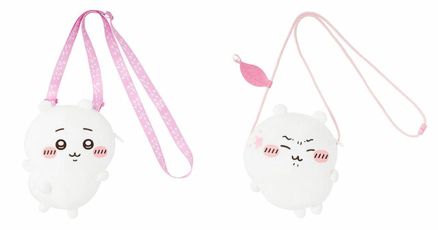 【ちいかわだらけくじ】C賞：ぬいぐるみポシェット／サイズ：約H210～220×W170×D80mm