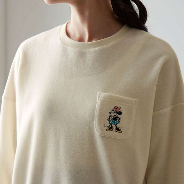 レディース肌側綿フリースチュニックパジャマ(選べるキャラクター)｜￥4,990 （税込）