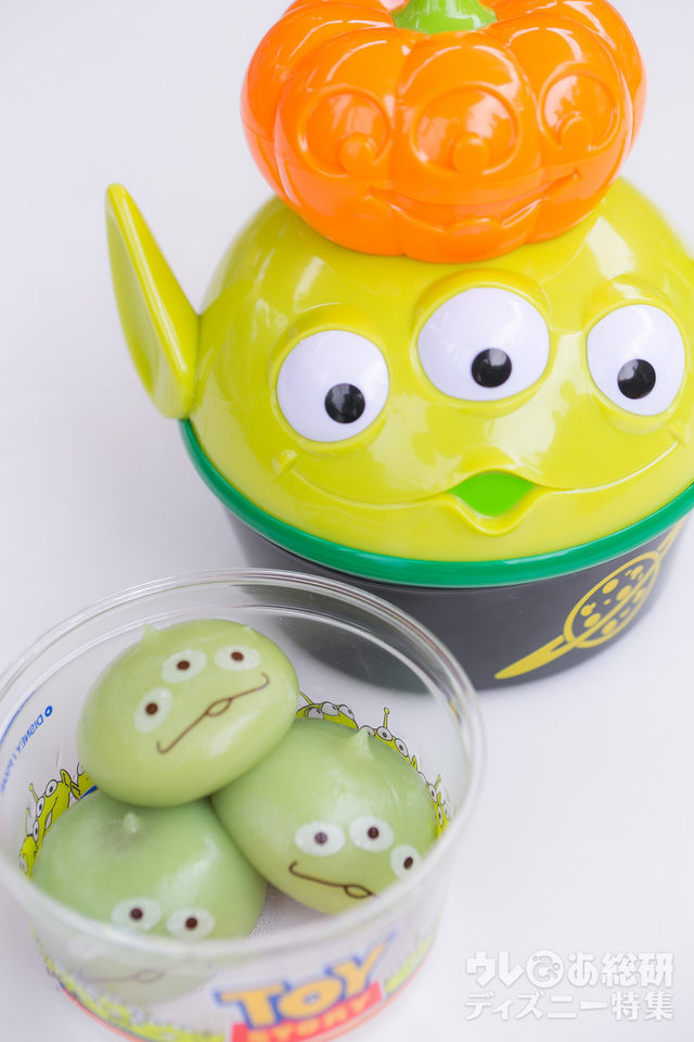 リトルグリーンまん、スーベニアケース付き|東京ディズニーランド「ディズニー・ハロウィーン」2016