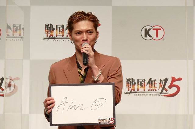 『戦国無双5』完成発表会 撮影：内田涼