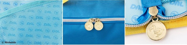 ファスナーや裏地などにこだわりがたくさん！ファスナー付きメッシュポケットこだわりがたくさん！