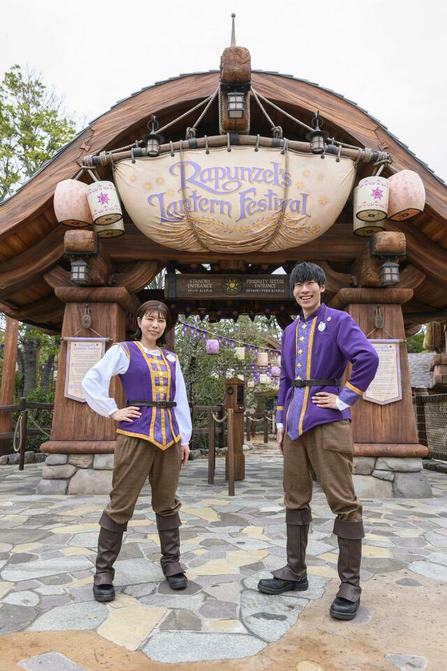 東京ディズニーシー「ファンタジースプリングス」内「ラプンツェルのランタンフェスティバル」