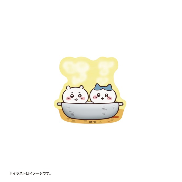 【アニメ『ちいかわ』】「スマホに貼れるサイズのステッカー」お風呂　￥385