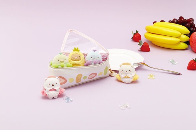 【すみっコぐらし新商品】「すみコレポーチ」2,420円／てのりぬいぐるみを入れても遊べるよ！※使用イメージです。てのりぬいぐるみと小物は付属しません。