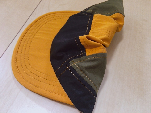 【ワークマン ハット（15598-01）】折り畳めます