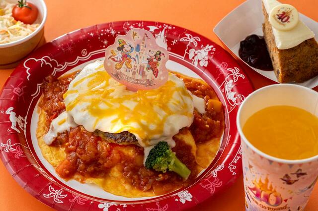 スペシャルセット 1,980円｜東京ディズニーリゾート40周年“ドリームゴーラウンド”スペシャルメニュー
