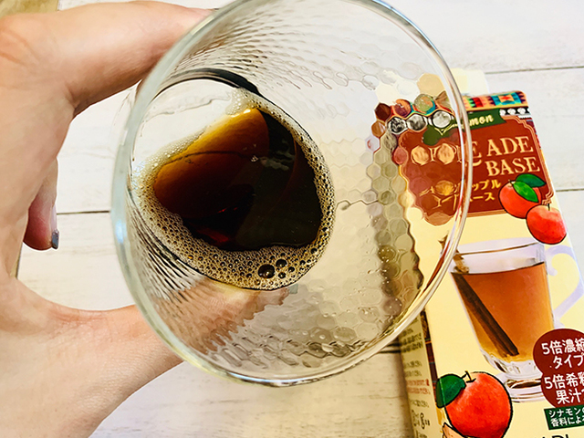 カルディオリジナル「シナモンアップルエードベース」